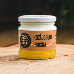 Kozí jogurt hruška, 180 ml